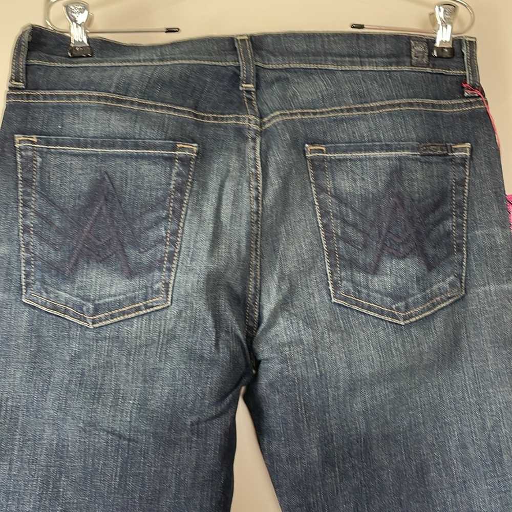 7 for all mankind Jeans in Navy Blue Size-32 NWT - Picture 7 of 17